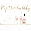 Underlined Bubbly VII Poster Print by Veronique Charron - Item # VARPDX34815