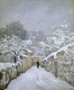 The Snow in Louveciennes Poster Print by Alfred Sisley - Item # VARPDX280078