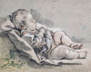 A Sleeping Baby Poster Print by Francois Boucher - Item # VARPDX264612