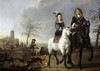 Lady and Gentleman On Horseback Poster Print by Aelbert Cuyp - Item # VARPDX277233