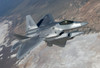 Two F-22 Raptors maneuver while on a training mission over New Mexico Poster Print by HIGH-G Productions/Stocktrek Images - Item # VARPSTHGP100099M