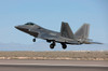 An F-22 Raptor takes off from Holloman Air Force Base, New Mexico Poster Print by HIGH-G Productions/Stocktrek Images - Item # VARPSTHGP100076M