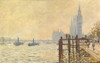 The Thames Below Westminster 1871 Poster Print by Claude Monet - Item # VARPDX373854