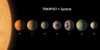 An artist's illustration of what TRAPPIST-1's seven planets might look like Poster Print by Stocktrek Images - Item # VARPSTSTK204785S