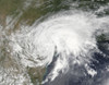 Satellite view of Tropical Storm Harvey over Texas Poster Print by Stocktrek Images - Item # VARPSTSTK204727S