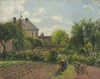 The Artists Garden at Eragny, 1898 Poster Print by Camille Pissarro - Item # VARPDX459392