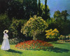 Lady In The Garden 1867 Poster Print by Claude Monet - Item # VARPDX373802