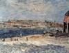 Riverbank at Saint-Mammes Poster Print by Alfred Sisley - Item # VARPDX280072