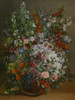 Bouquet of Flowers in a Vase Poster Print by Gustave Courbet - Item # VARPDX459970