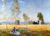 Meadow At Bezons Poster Print by Claude Monet - Item # VARPDX373809