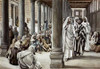 Jesus Walking On Solomons Porch Poster Print by James Tissot - Item # VARPDX280372