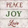 Peace, Joy, Love Poster Print by Tava Studios - Item # VARPDX18499