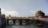 View of The Tiber With The Castel SantAngelo Poster Print by Bernardo Bellotto - Item # VARPDX276704