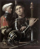 Portrait of a Man In Armor With His Page Poster Print by Giorgio Giorgione - Item # VARPDX277694