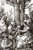 The Holy Family With Joachim And Anna Poster Print by Albrecht Durer - Item # VARPDX372864