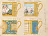 Quatre tasses avec fond dor, ca. 1800-1820 Poster Print by Honore - Item # VARPDX454916
