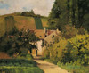 Village Street Pontoise 1868 Poster Print by Camille Pissarro - Item # VARPDX373879