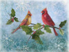 Winter Cardinal Duet II Poster Print by Nan - Item # VARPDX18522