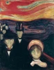 Anxiety, 1894 Poster Print by Edvard Munch