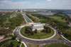 Aerial of Mall showing Lincoln Memorial, Washington Monument and the U.S. Capitol, Washington, D.C. Poster Print by Carol Highsmith - Item # VARPDX463260
