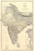 ComVintageite: India, 1861 Poster Print by Alexander Keith Johnston - Item # VARPDX295118