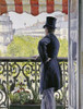 Man on a Balcony, Boulevard Haussmann Poster Print by Gustave Caillebotte - Item # VARPDX264659