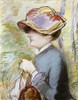 Young Woman in a Broad Hat Poster Print by Edouard Manet - Item # VARPDX278369