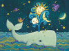 Sunny Whale Poster Print by Viv Eisner - Item # VARPDXVIV42 Sunny Whale Poster Print by Viv Eisner - Item # VARPDXVIV42
