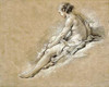A Nude Girl Seated Poster Print by Francois Boucher - Item # VARPDX265964