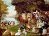 The Peaceable Kingdom Poster Print by Edward Hicks - Item # VARPDX282202