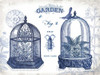 Garden Cloches Indigo Poster Print by Gwendolyn Babbitt - Item # VARPDXBAB468