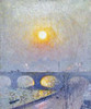 Sunset Over Waterloo Bridge Poster Print by Emile Claus - Item # VARPDX264732