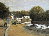 Early Snow At Louveciennes Poster Print by Alfred Sisley - Item # VARPDX374425