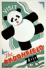 Visit the Brookfield Zoo by the "L" - Panda Poster Print by Arlington Gregg - Item # VARPDX456051