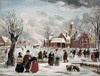 Winter Life In Holland Poster Print by J. Van der Bowlen - Item # VARPDX276832