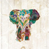 Boho Paisley Elephant III Poster Print by Danhui Nai - Item # VARPDX30937