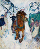 Galloping Horse, 1910-1912 Poster Print by Edvard Munch - Item # VARPDX467698