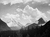 Mountains and Clouds, Glacier National Park, Montana - National Parks and Monuments, 1941 Poster Print by Ansel Adams - Item # VARPDX460727