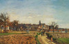 View Of Pontoise 1873 Poster Print by Camille Pissarro - Item # VARPDX373878 View Of Pontoise 1873 Poster Print by Camille Pissarro - Item # VARPDX373878