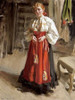 Girl In Orsa Costume Poster Print by Anders Leonard Zorn - Item # VARPDX268694