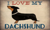 Dachshund Longboards - Love v1 Poster Print by Ryan Fowler - Item # VARPDX35321