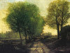 Lane Near A Small Town Poster Print by Alfred Sisley - Item # VARPDX374431