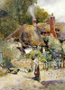 Old Cottage at Sutton Courtney, Berkshire Poster Print by David Woodlock - Item # VARPDX267584