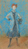 The Blue Girl 1872 Poster Print by James McNeill Whistler - Item # VARPDX374801