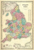 England and Wales, 1856 Poster Print by G.W Colton - Item # VARPDX295034