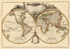 Mappemonde, 1782 Poster Print by Jean Janvier - Item # VARPDX295105