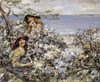 Two Girls Among Blossom, Brighouse Bay Poster Print by Edward Atkinson Hornel - Item # VARPDX265028