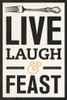Live Laugh Poster Print by SD Graphics Studio - Item # VARPDX9593L