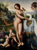 Leda and the Swan Poster Print by After Leonardo Da Vinci