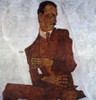 Portrait Of Arthur Roessler Poster Print by Egon Schiele - Item # VARPDX374360